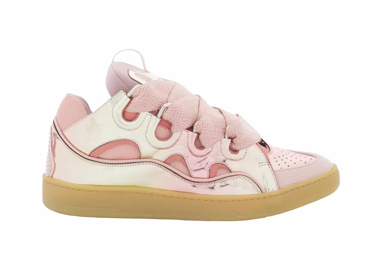 Lanvin Sneaker Curb Rose Replica